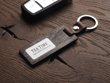 Logotrade promotional giveaways photo of: Wooden keyring 1853121