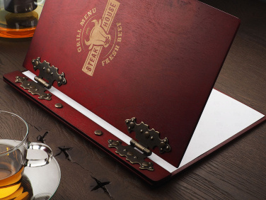 Logo trade promotional giveaways picture of: Menu cover 1862121