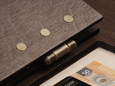 Logo trade promotional items image of: Bill holder 1865121