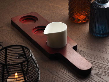 Logotrade advertising products photo of: Wooden 3 Shot Serving Board 1863121