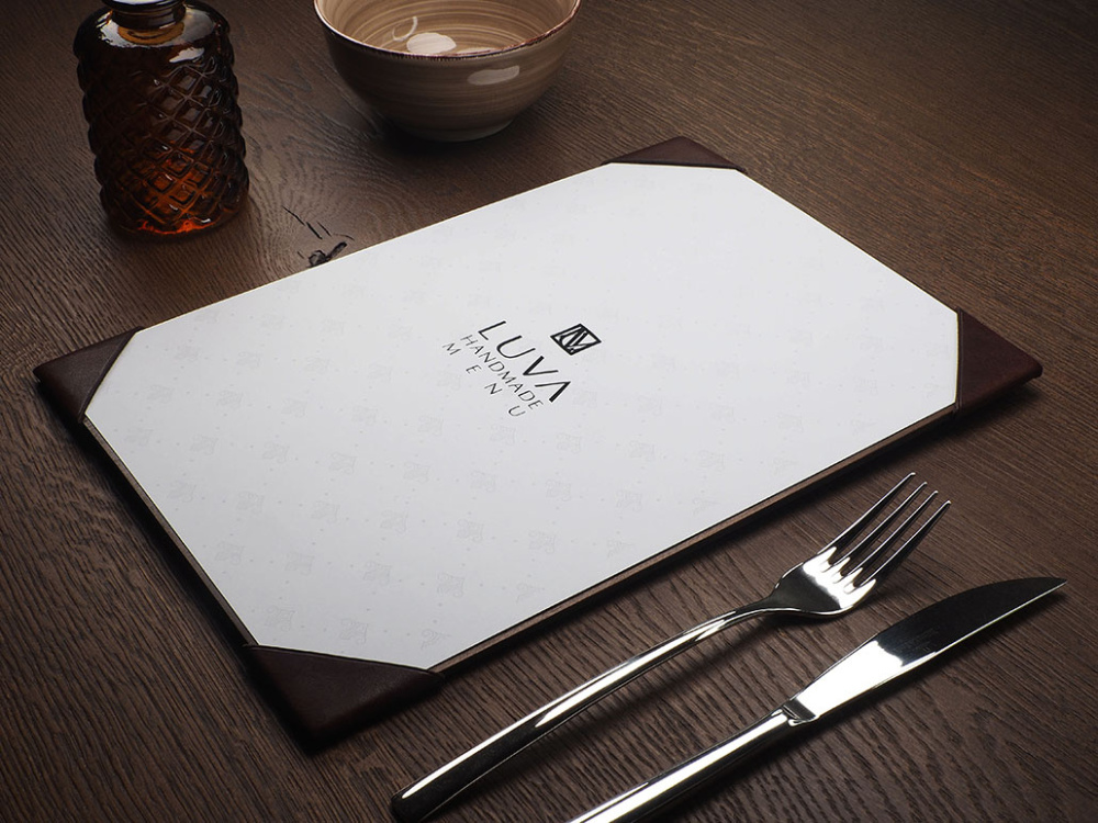 Logo trade promotional products picture of: Menu pad 1869121
