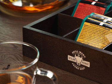 Logo trade promotional giveaways picture of: Wooden box 1870121