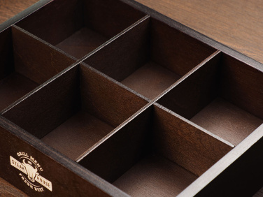 Logo trade promotional giveaway photo of: Wooden box 1870121