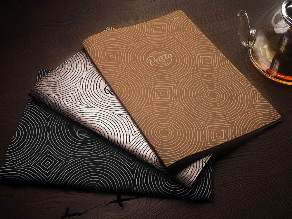 Logo trade corporate gifts image of: Menu cover Ambiente 1178300