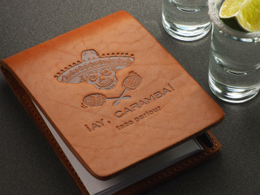 Logo trade business gift photo of: Waiter notepad 1202141
