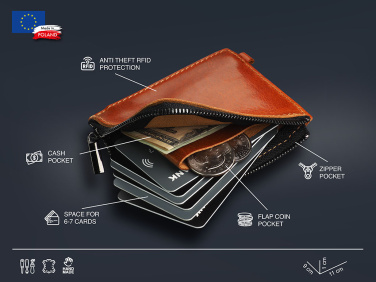 Logotrade promotional item picture of: Minimal wallet 1932141