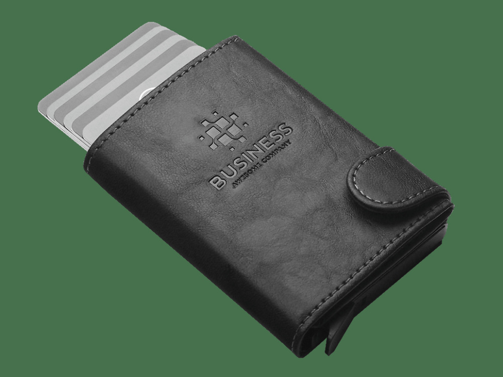 Logo trade advertising products image of: RFID wallet 618329