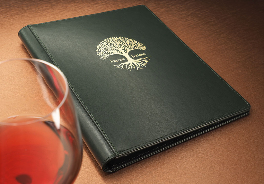 Logo trade promotional products image of: Menu cover 1056119