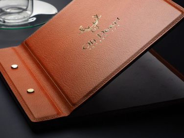 Logo trade advertising products picture of: Menu cover 1085318