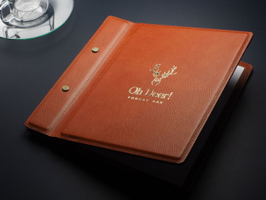 Logo trade promotional products image of: Menu cover 1085318