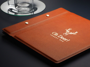 Logo trade business gifts image of: Menu cover 1085318