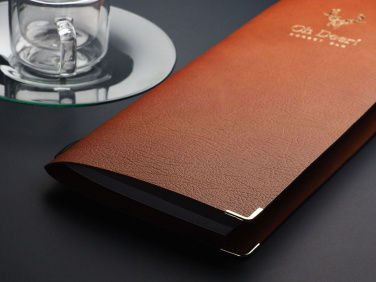Logo trade promotional items image of: Menu cover Ambiente 1947318