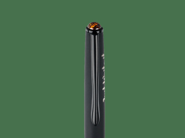 Logotrade promotional item image of: Ball pen with AMBER stone 2070036