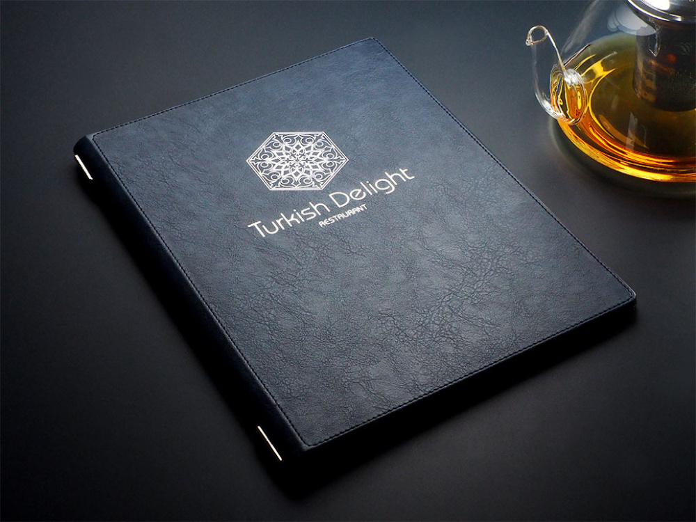 Logo trade promotional merchandise photo of: Menu cover Fine Dining Pro 2013327