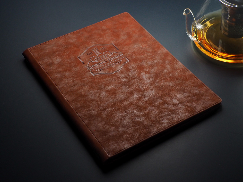 Logo trade promotional items image of: Menu cover Fine Dining Pro 2013325