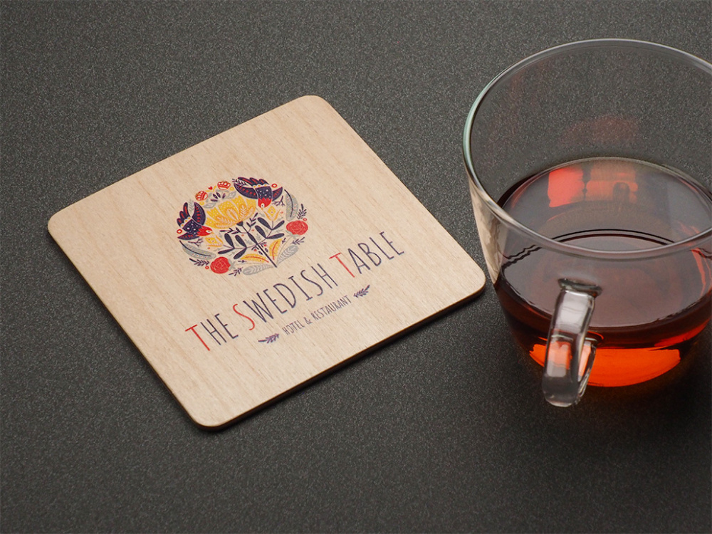 Logotrade promotional gifts photo of: Coaster 1857121