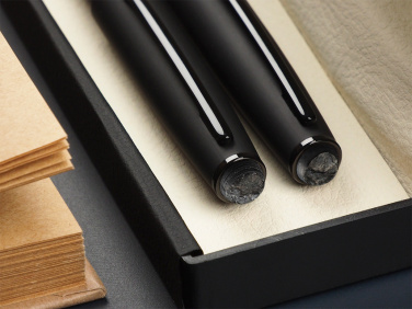 Logotrade corporate gifts photo of: Pen set with coal 2094036