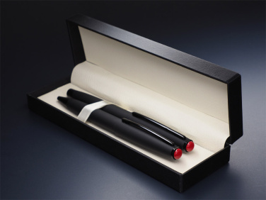 Logo trade promotional gifts picture of: Coral stone Pen set 1285036