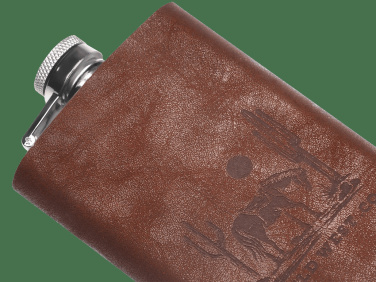 Logo trade promotional merchandise picture of: Hip flask 426325