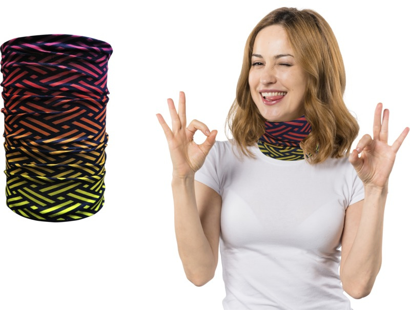 Logotrade business gift image of: Tube scarf sublimation multi-scarf145 g/m²
