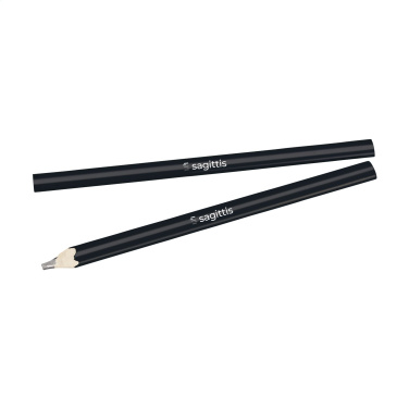 Logo trade promotional gift photo of: Carpenter wooden pencil