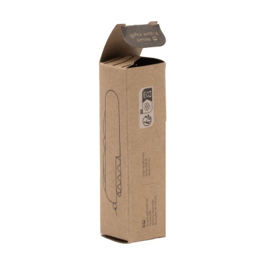 Logo trade promotional merchandise picture of: Beechwood Pocket knife