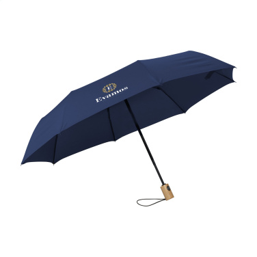 Logotrade promotional gift image of: Michigan foldable RCS RPET umbrella 21 inch