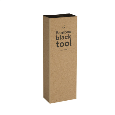 Logo trade corporate gifts image of: Bamboo Black Tool multi tool