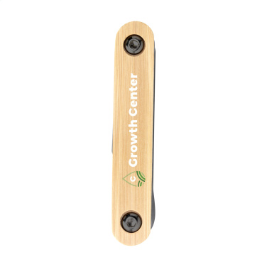 Logotrade promotional items photo of: Bamboo Black Tool multi tool