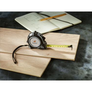 Logo trade promotional products image of: Clark RCS Recycled 5 meter tape measure