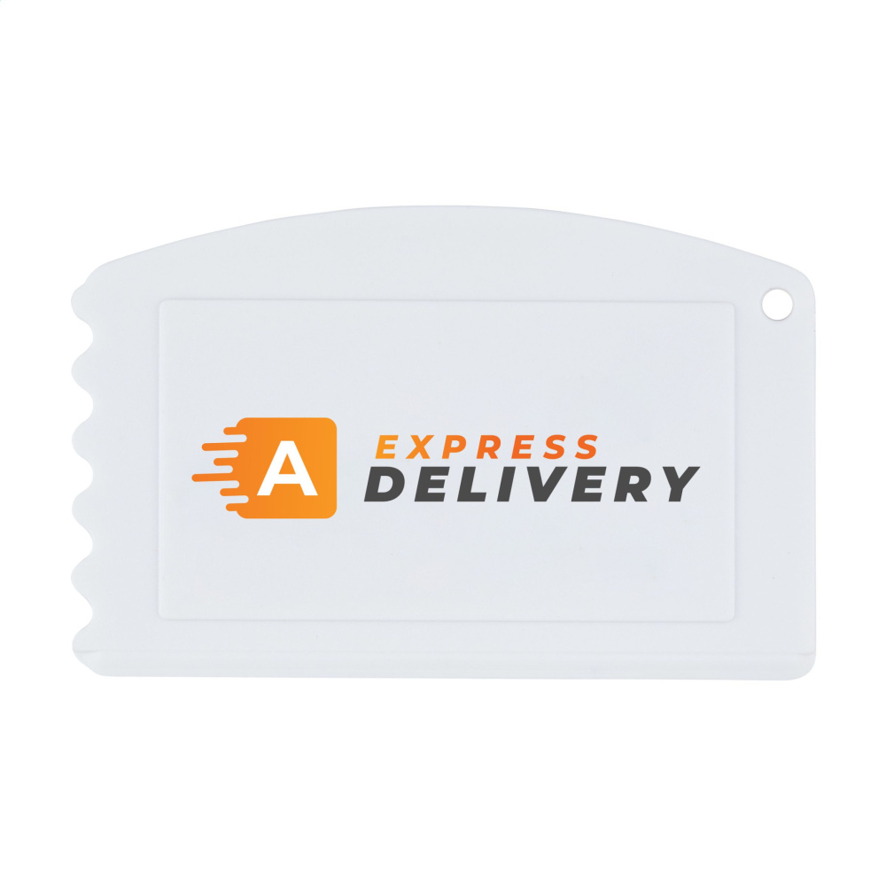 Logo trade promotional items image of: Fjord Recycled Ice Scraper