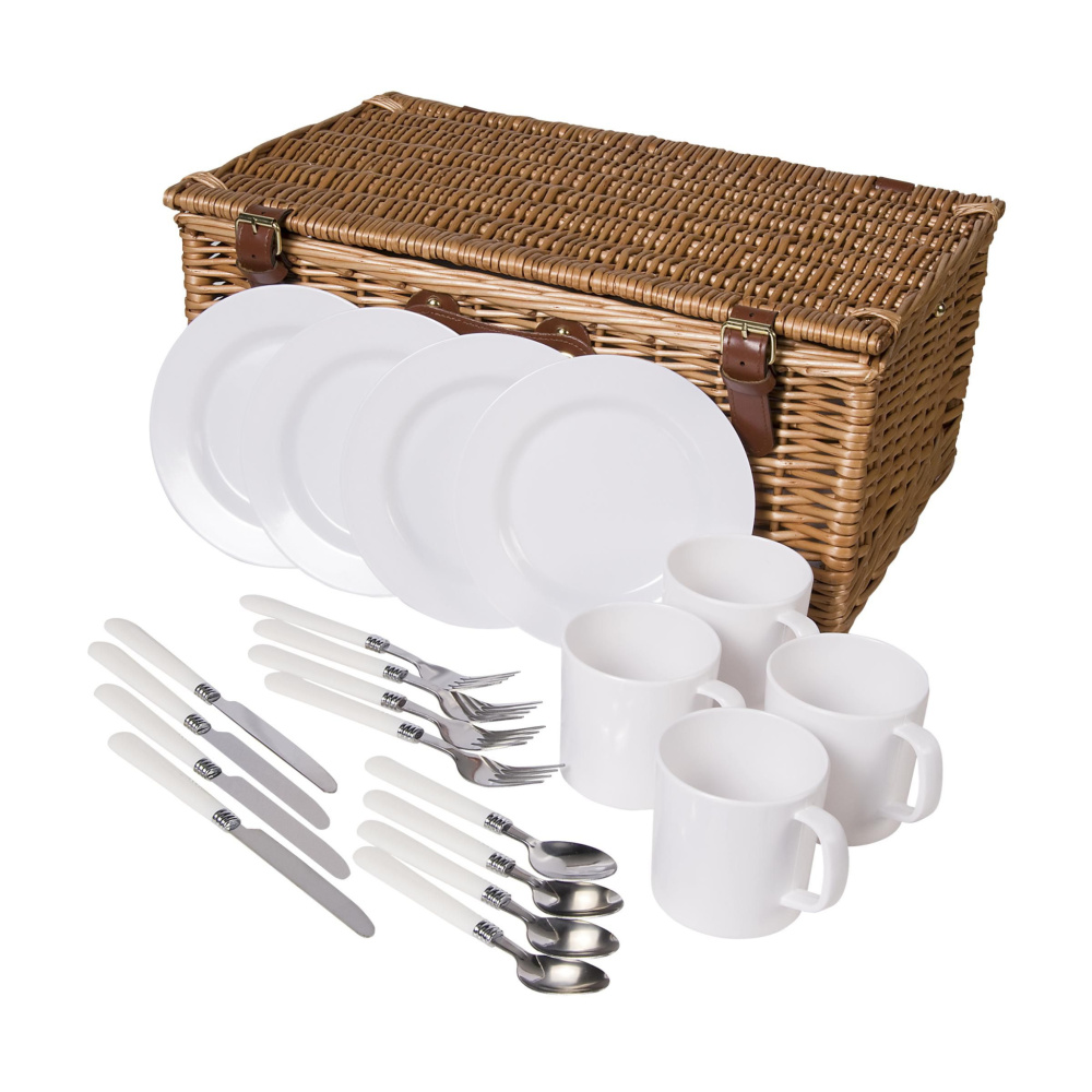 Logo trade promotional items picture of: QualityTime picnic basket