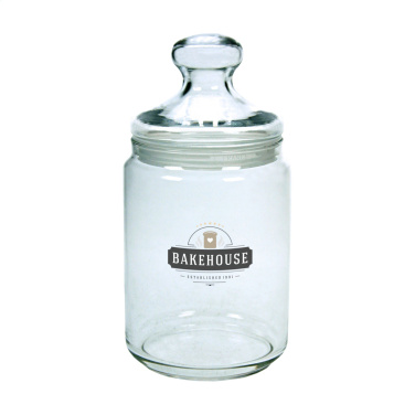 Logo trade promotional merchandise photo of: Dolci Candy jar 1 L