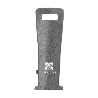 Logo trade promotional giveaways image of: Wine Bag-to-Give GRS RPET