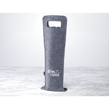 Logo trade corporate gifts picture of: Wine Bag-to-Give GRS RPET