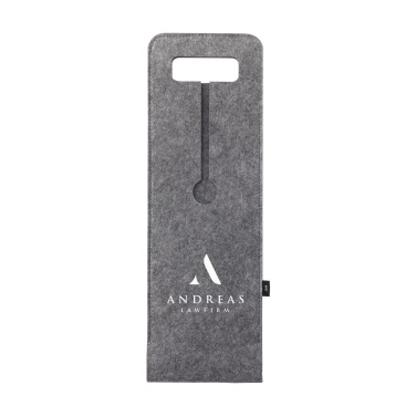 Logo trade promotional merchandise photo of: Wine Bag-to-Give GRS RPET