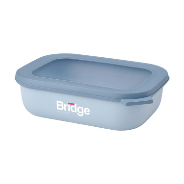 Logo trade advertising product photo of: Mepal Cirqula multi use rectangular bowl 1 L lunchbox