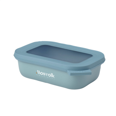Logotrade promotional giveaway image of: Mepal Cirqula multi use rectangular bowl 500ml lunchbox