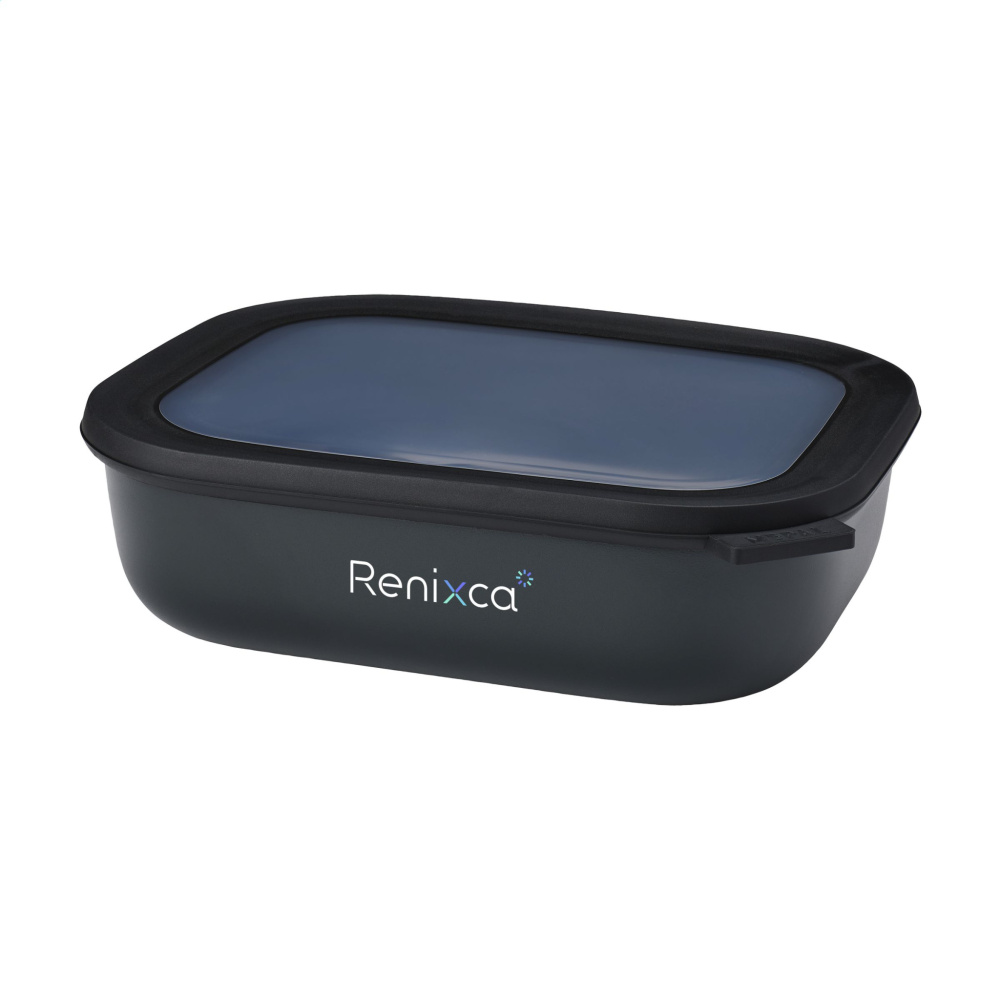 Logo trade promotional giveaways image of: Mepal Cirqula multi use rectangular bowl 2 L lunchbox
