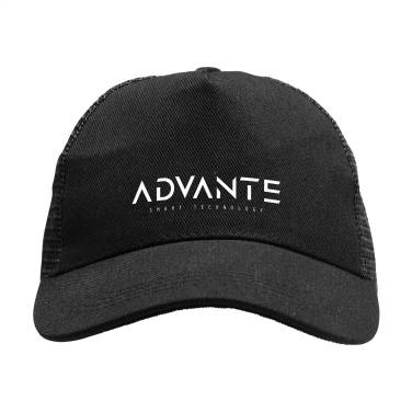 Logotrade corporate gift image of: Trucker Recycled Cotton cap