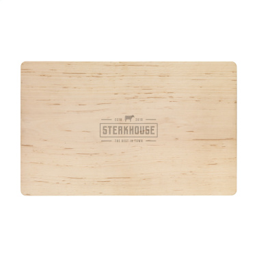 Logo trade promotional merchandise image of: Alder Wood Cutting Board