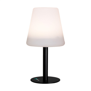 Logo trade promotional giveaways image of: Gusta Solar Table Lamp