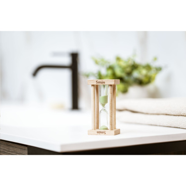 Logo trade promotional merchandise picture of: EcoShower hourglass