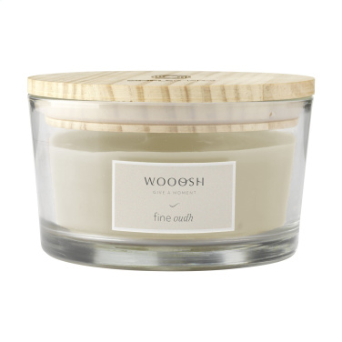 Logo trade promotional products picture of: Wooosh Flame Scented Candle Fine Oudh