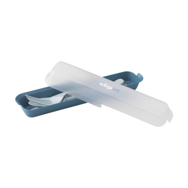 Logo trade corporate gifts image of: Outdoor 3-piece Cutlery Set