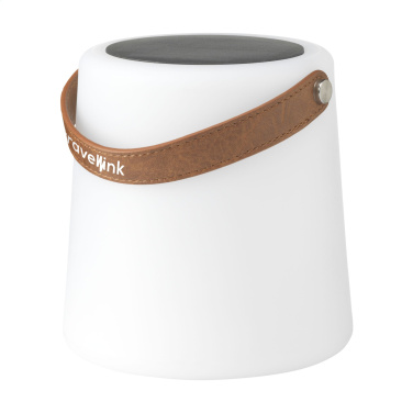 Logo trade corporate gifts image of: Wooosh Ziva Solar Lamp