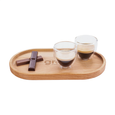 Logo trade advertising product photo of: Harmony Serving Tray Oval