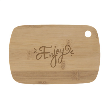 Logo trade promotional giveaways picture of: Bamboo Cheese Platter 2-pcs