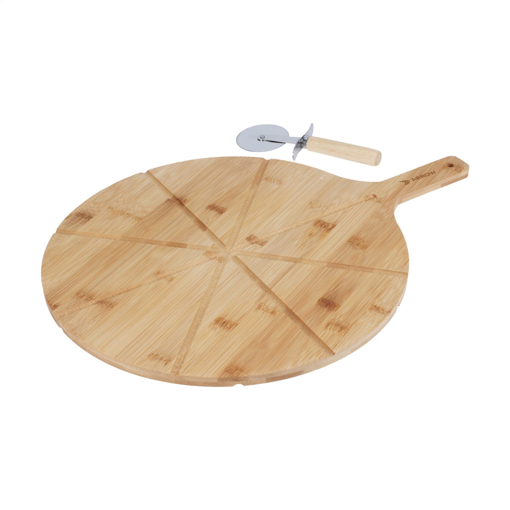 Logo trade promotional merchandise picture of: Pizza Set Padana 2-pcs