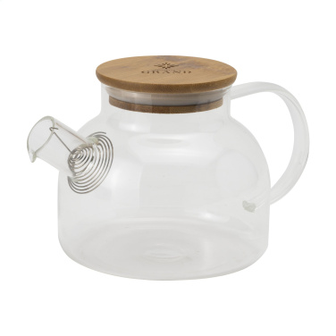 Logo trade promotional products picture of: Teatime Glass Teapot